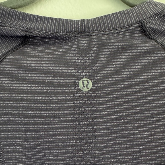 Lululemon Women’s Swiftly Speed Long Sleeve Shine Purple Quartz Sparkle Size 6 - Picture 7 of 7